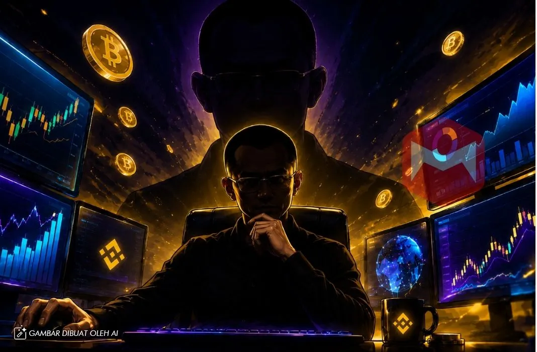 Trader kripto cuan besar karena melacak wallet bos binance changpeng zhao