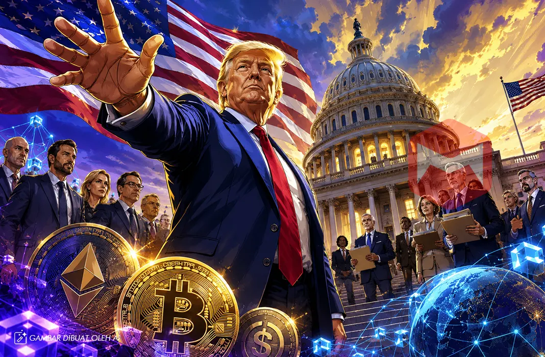 Trump Desak Kongres Soal CLARITY Act, AS Tak Mau Kalah di Kripto