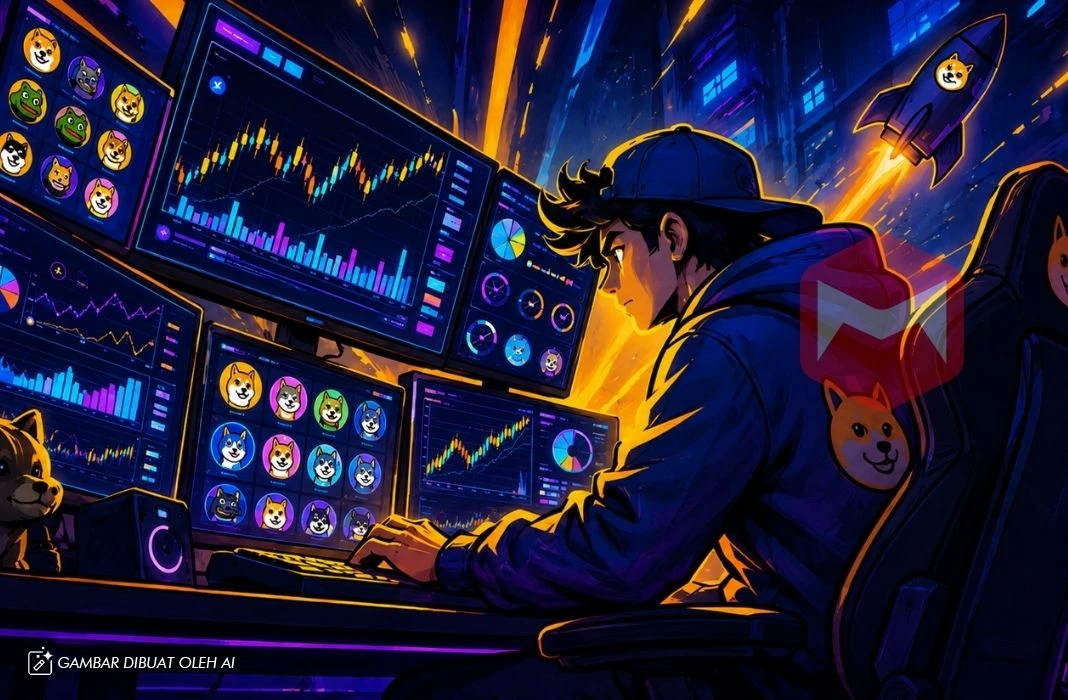 cara mencari meme coin potensial