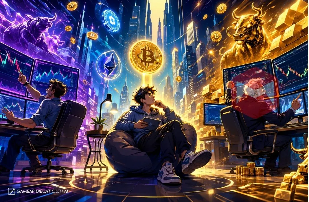 perilaku investasi dan trading gen z