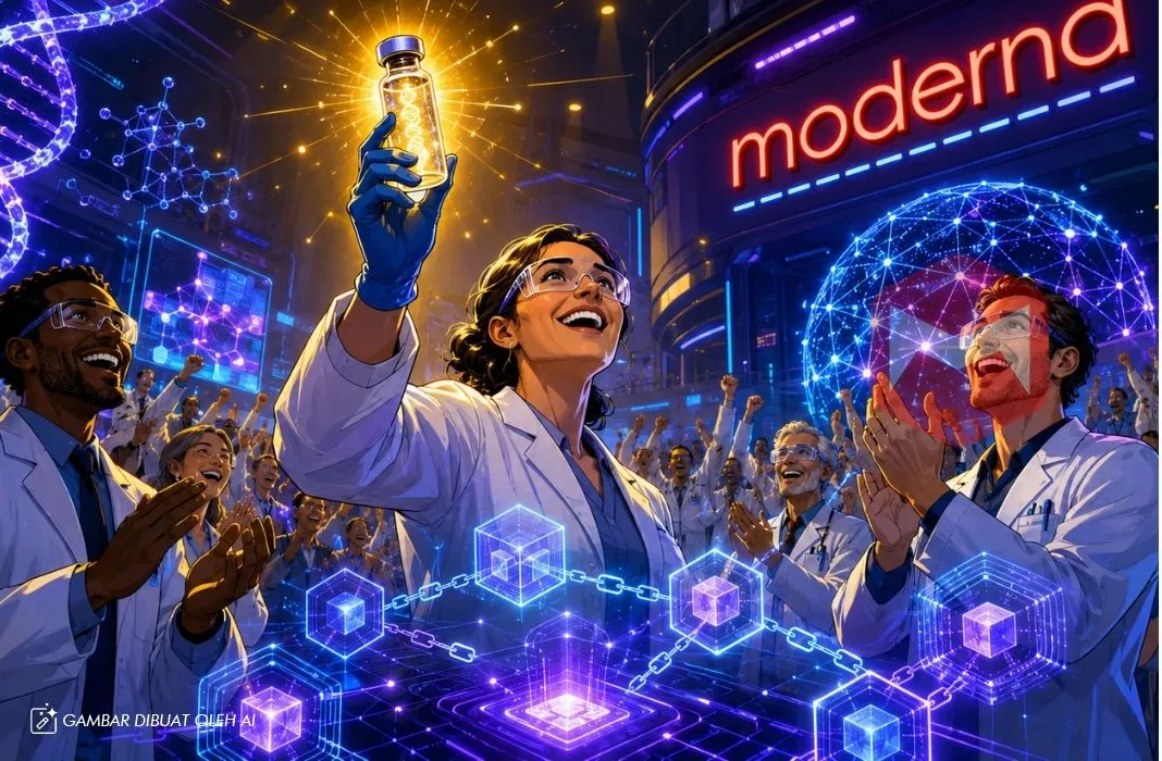 vaksin kanker moderna bikin token saham mrna melejit