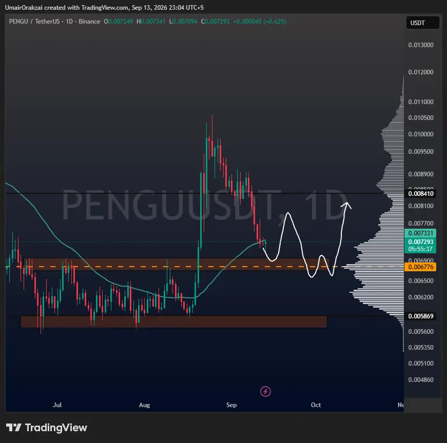 Analisis Pergerakan Harga PENGU - Umair Orakzai