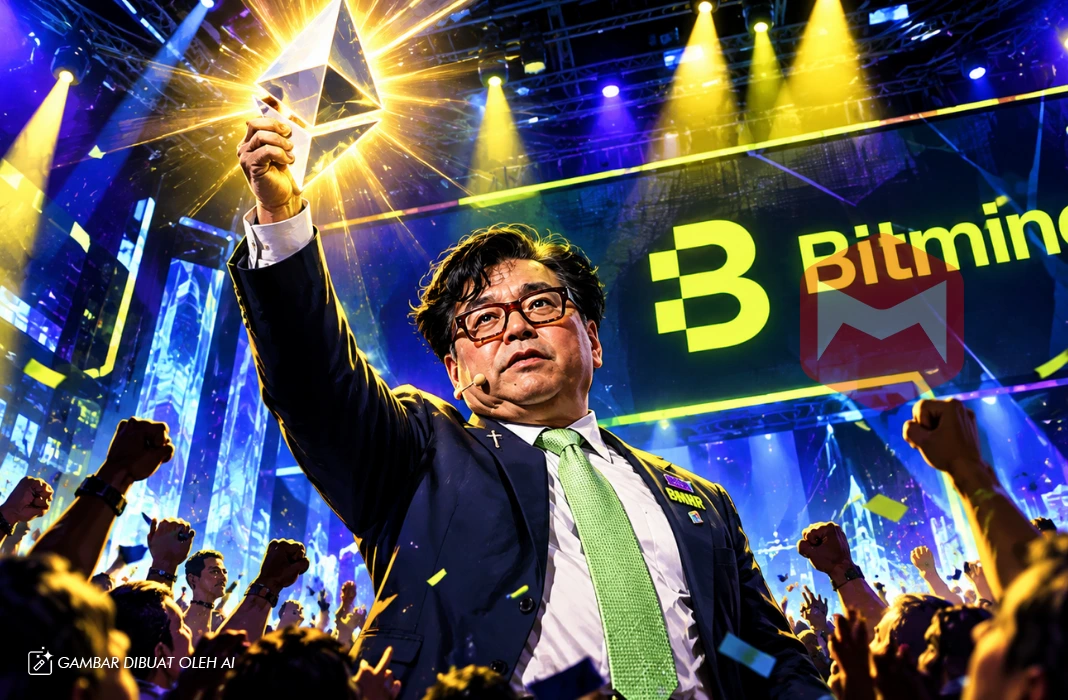Bitmine Pegang 5 Persen Supply ETH