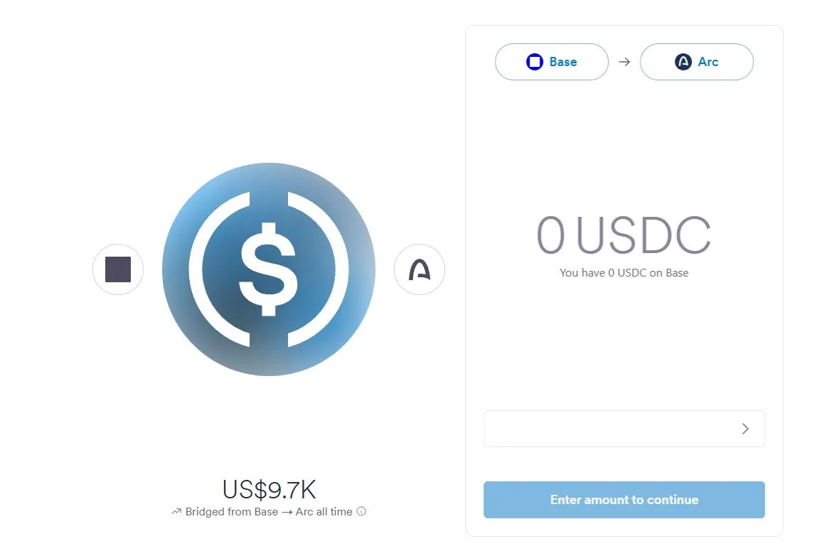 Bridge USDC Resmi ke Arc dari Blockchain dari Circle