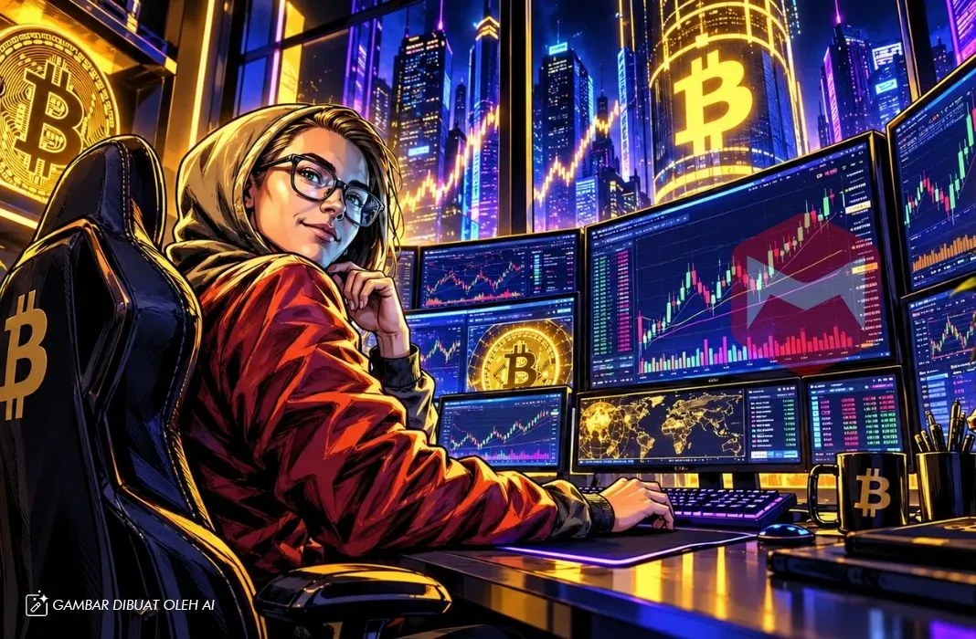 Cara membaca arah pergerakan harga Bitcoin cryptoiz scan binance