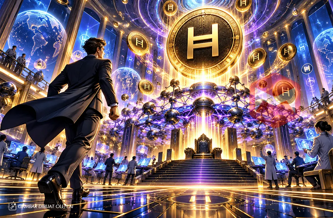 Harba HBAR Melonjak Tajam, Pendiri Hedera Kembali Pimpin Hashgraph