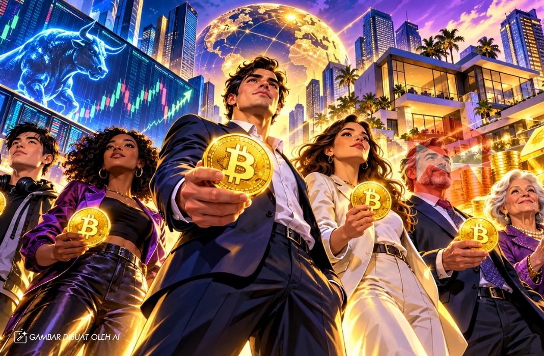 Investor kaya mulai pilih aset kripto ketimbang emas properti saham Investor kaya mulai pilih aset kripto ketimbang emas properti saham