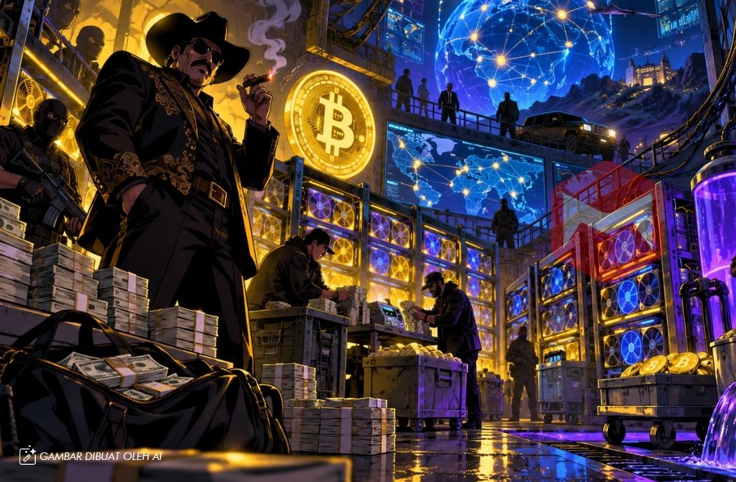 Kartel crypto mining pencucian uang meksiko aktivitas ilegal