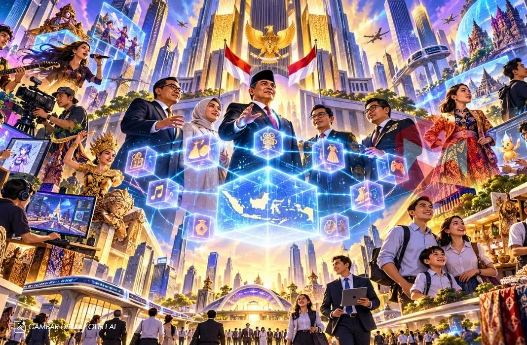 Kemenekraf memanfaatkan teknologi blockchain untuk industri kreatif dan menopang kelas menengah indonesia Kemenekraf memanfaatkan teknologi blockchain untuk industri kreatif dan menopang kelas menengah indonesia