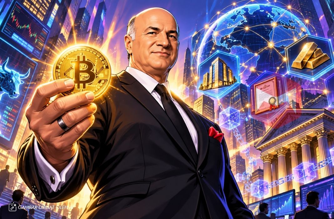 Kevin O’Leary investor shark tank pasar kripto siklus dan tren baru selanjutnya