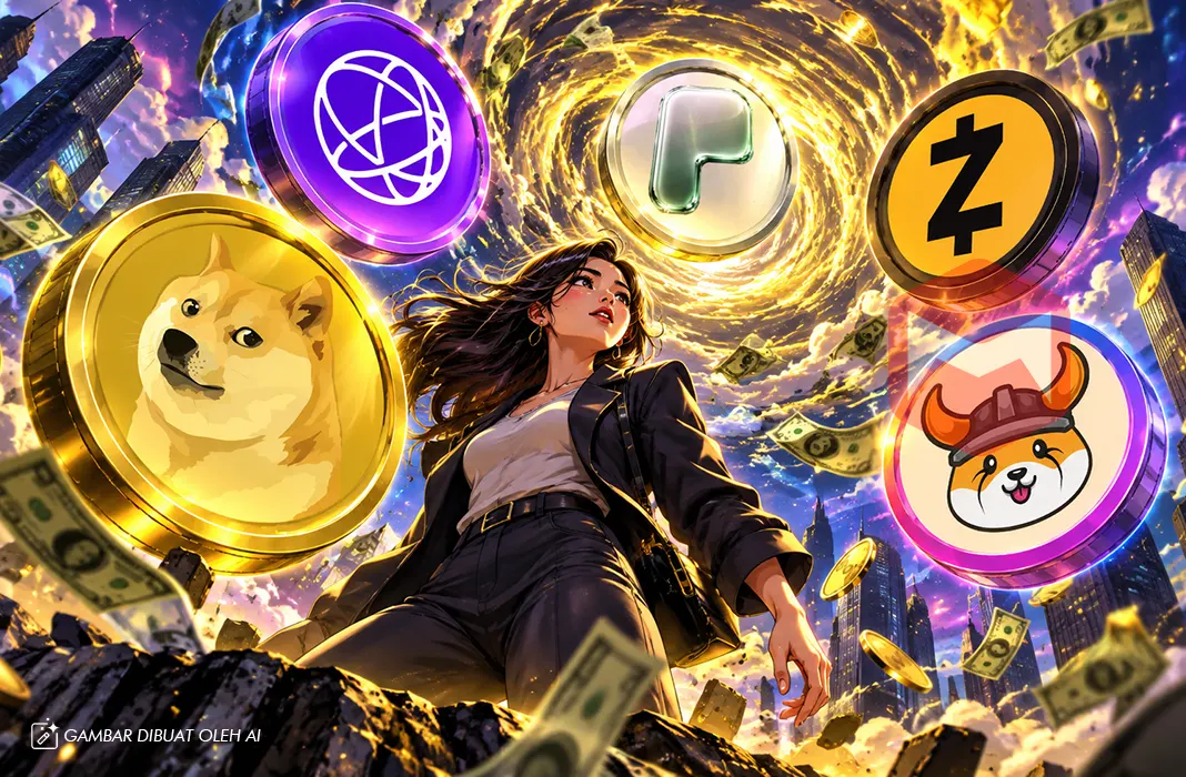 Kripto Hari Ini 7 September 2026: DOGE, TIA, ZEC, PONS dan FLOKI Kasih Sinyal Panas, Siapa Paling Siap Meledak?