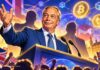 Crypto Ikut Tentukan Politik Inggris? Rp1,44 Triliun Mengalir ke Farage Nigel Farage Crypto Inggris Reform UK
