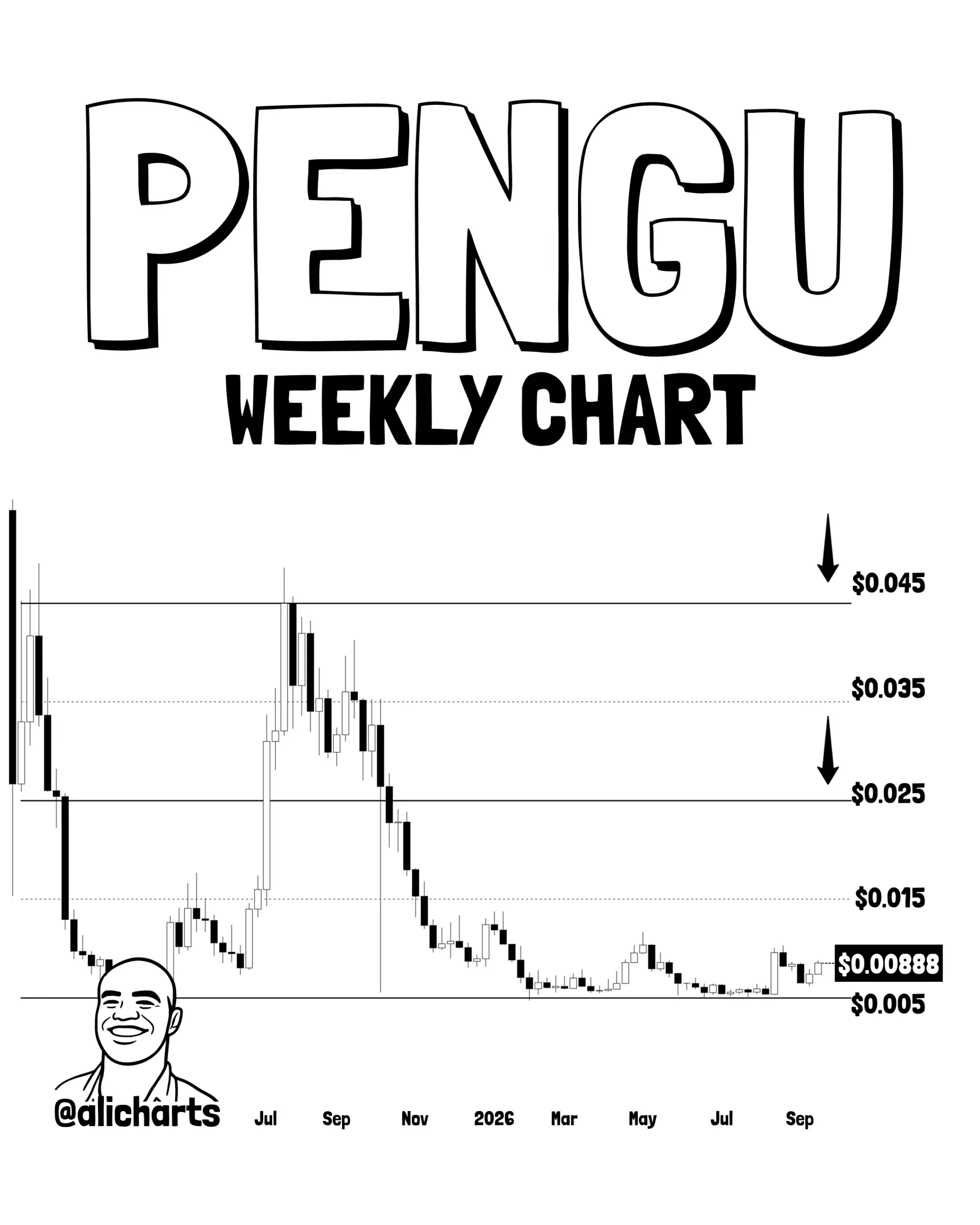 Pengu Price Action - Ali Martinez - Copy