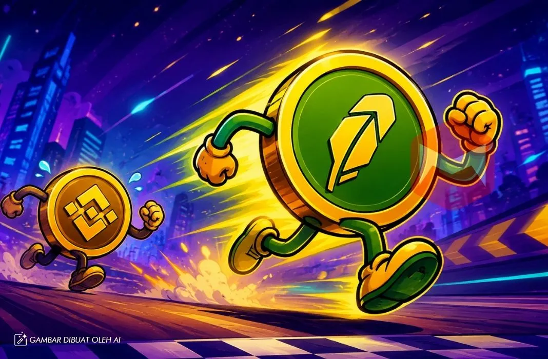 Persaingan token saham tokenized stock robinhood vs binance