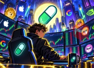 Pump.fun meme coin token saham