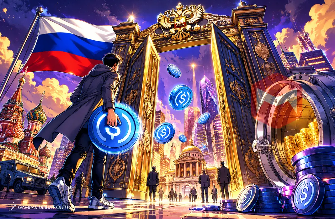 USDC Dapat Jalur Baru di Rusia, Potensi Pasar Tembus US$46 Miliar