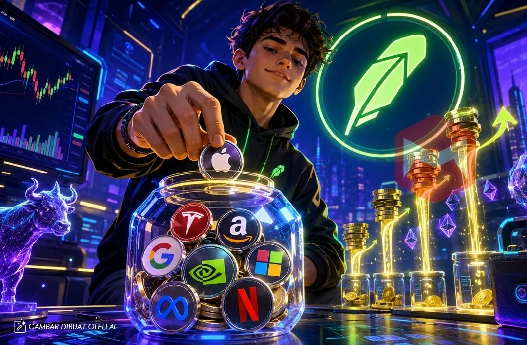 cara investasi saham robinhood chain pendapatan pasif