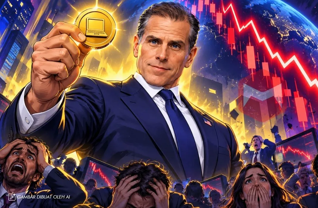 rug pull koin laptop hunter biden anak joe biden meme coin