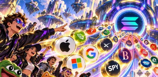 token saham solana tokenized stocks backpack meme coin