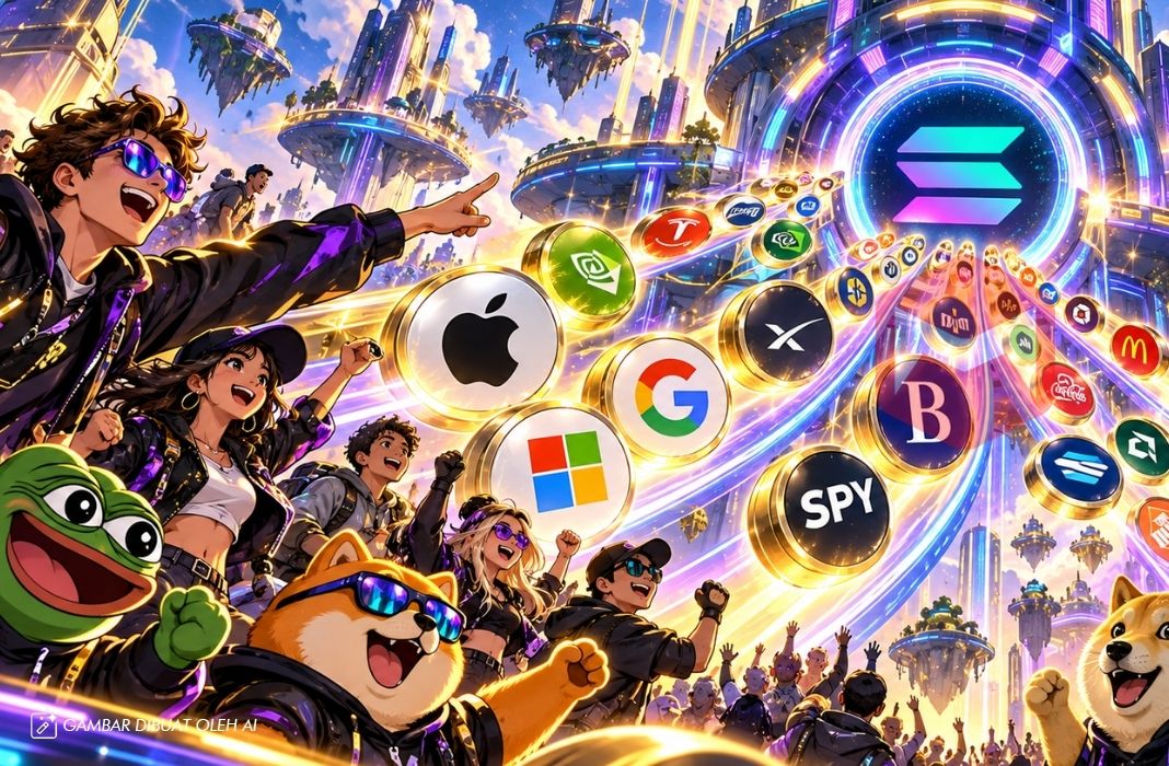 token saham solana tokenized stocks backpack meme coin