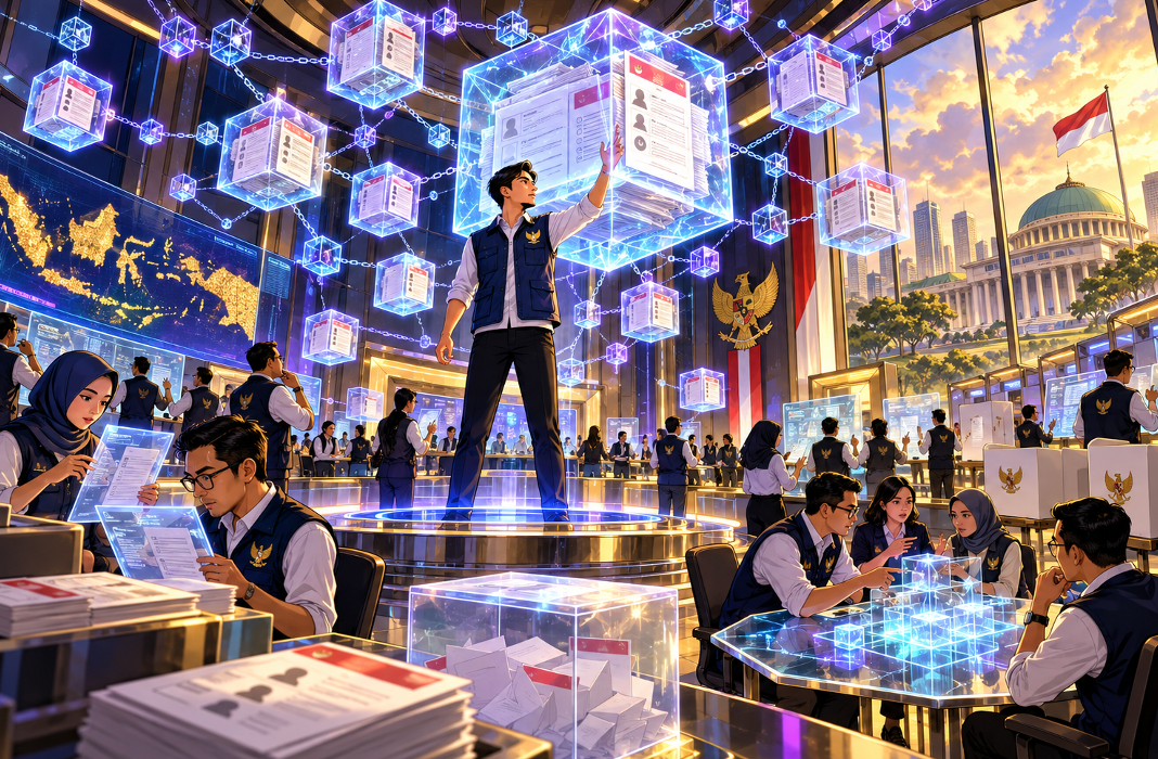 Bawaslu Kaji Potensi Blockchain untuk Pengawasan Data Pemilu 2029