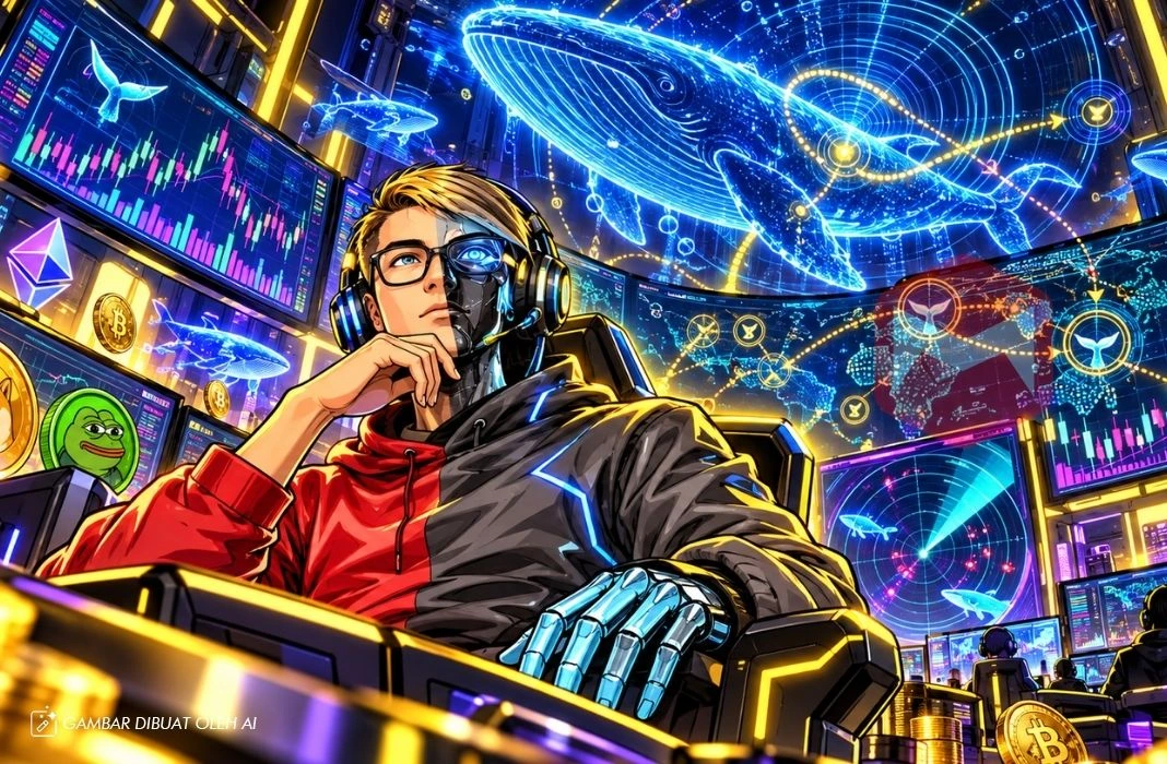 Cryptoiz whale sonar untuk memantau pergerakan whale crypto mencari meme coin x100