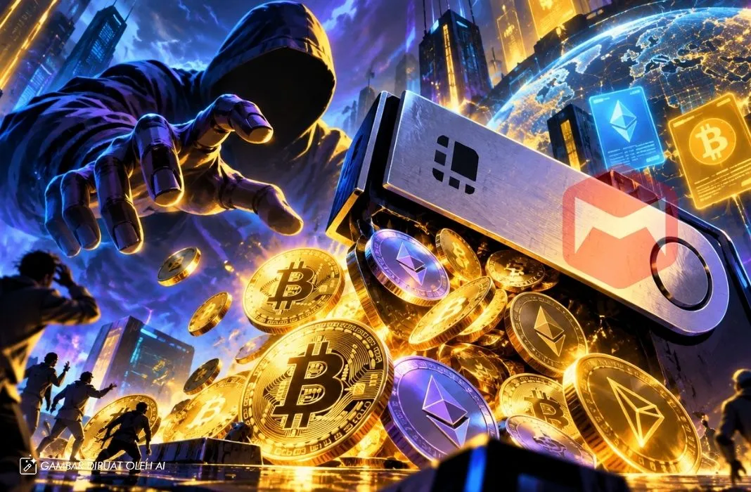 Insiden peretasan drainer ledger hardware wallet Insiden peretasan drainer ledger hardware wallet