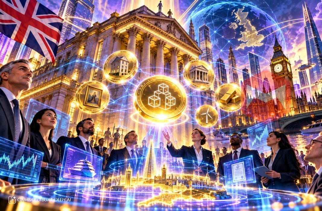 Intitusi inggris yakin terhadap masa depan tokenisasi