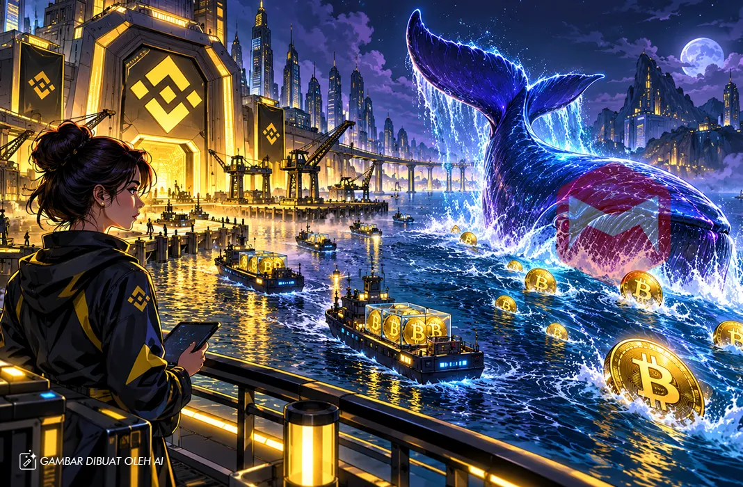 Jejak Whale Bitcoin di Binance Berubah Drastis, Sinyal Jual Mulai Redup?