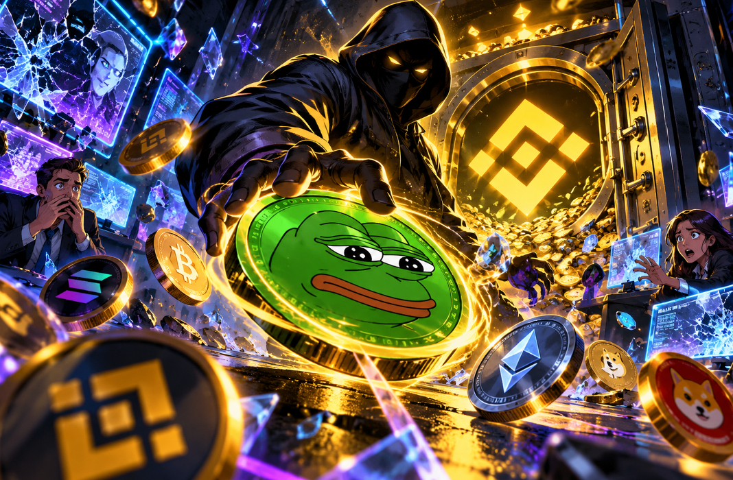 Peretas Binance Diduga Jual 7,77 Triliun PEPE, Harga Anjlok Lebih dari 12 Persen
