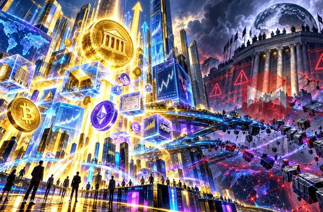 Perkembangan pesat tokenisasi dan risiko yang disorot IMF Perkembangan pesat tokenisasi dan risiko yang disorot IMF