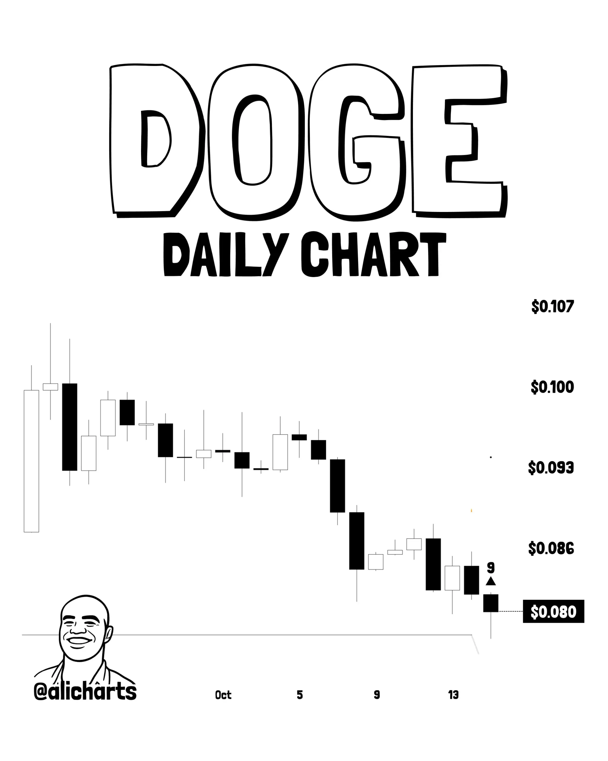 Prediksi Harga DOGE Oktober 2026 - Ali Martinez