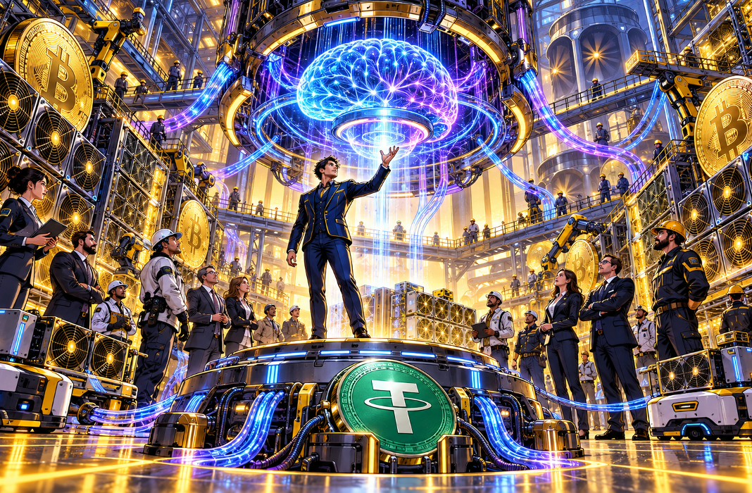 Tether Rangkul 15 Pelaku Industri Mining Bitcoin, Siapkan Sistem Berbasis AI